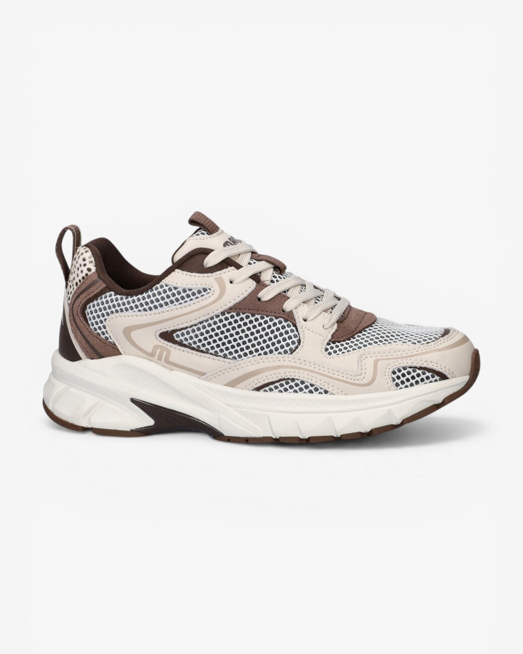 DAMES SPORTIEVE VETERSCHO-Beige combi kleur