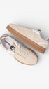 DAMES SPORTIEVE VETERSCHO-Beige suède/nubuck