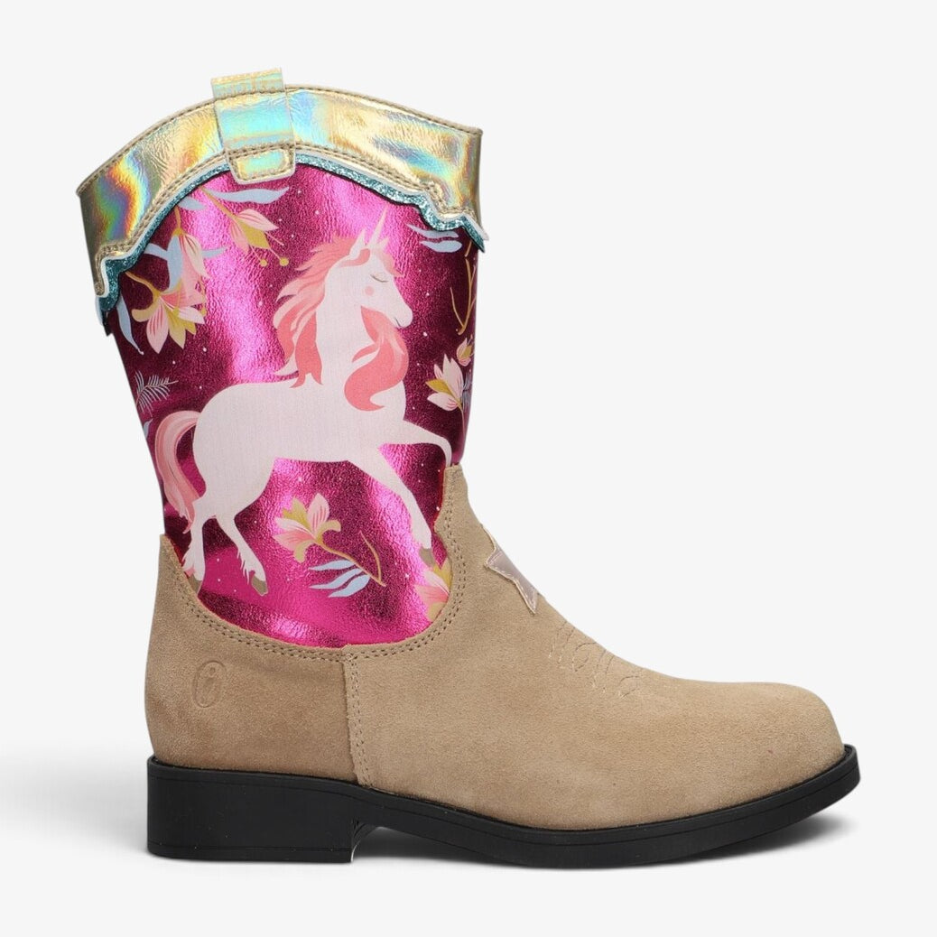 Shoesme Enkellaarsjes NW24W010-A Roze - Afbeelding 1