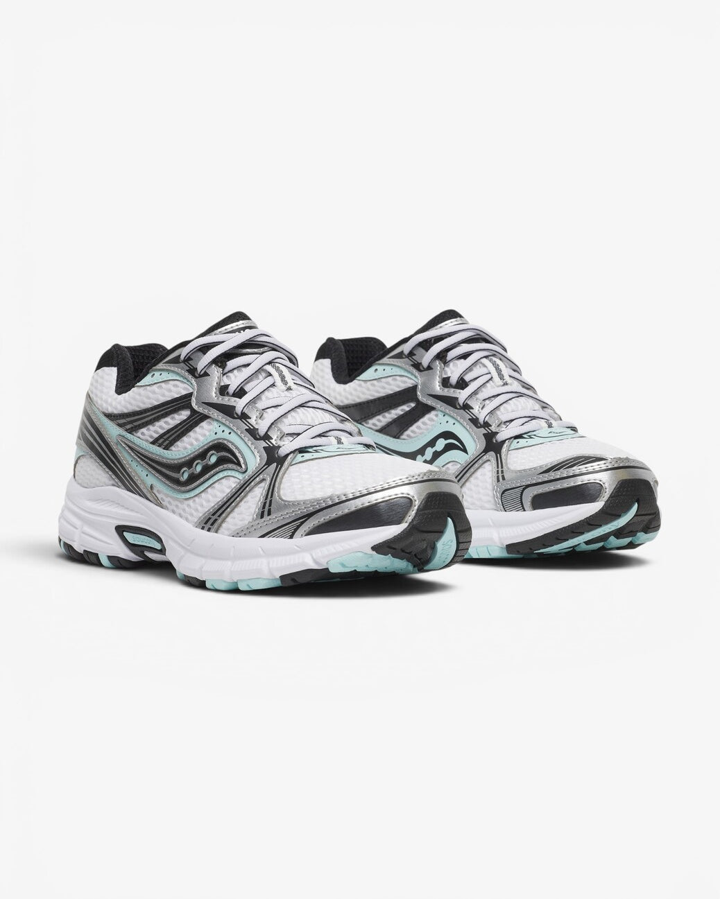Unisex sneakers-Zilver combi kleur