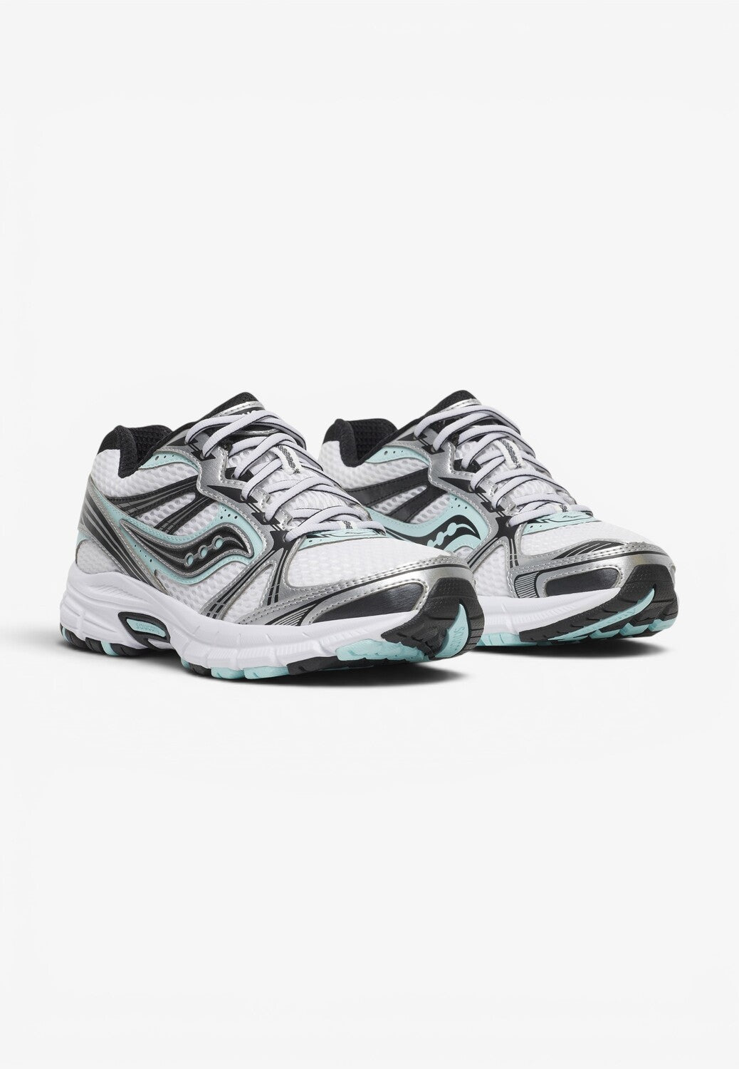 Unisex sneakers-Zilver combi kleur