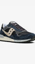 Heren veterschoenen-Blauw suède/nubuck
