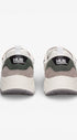 Heren veterschoenen-Groen combi kleur