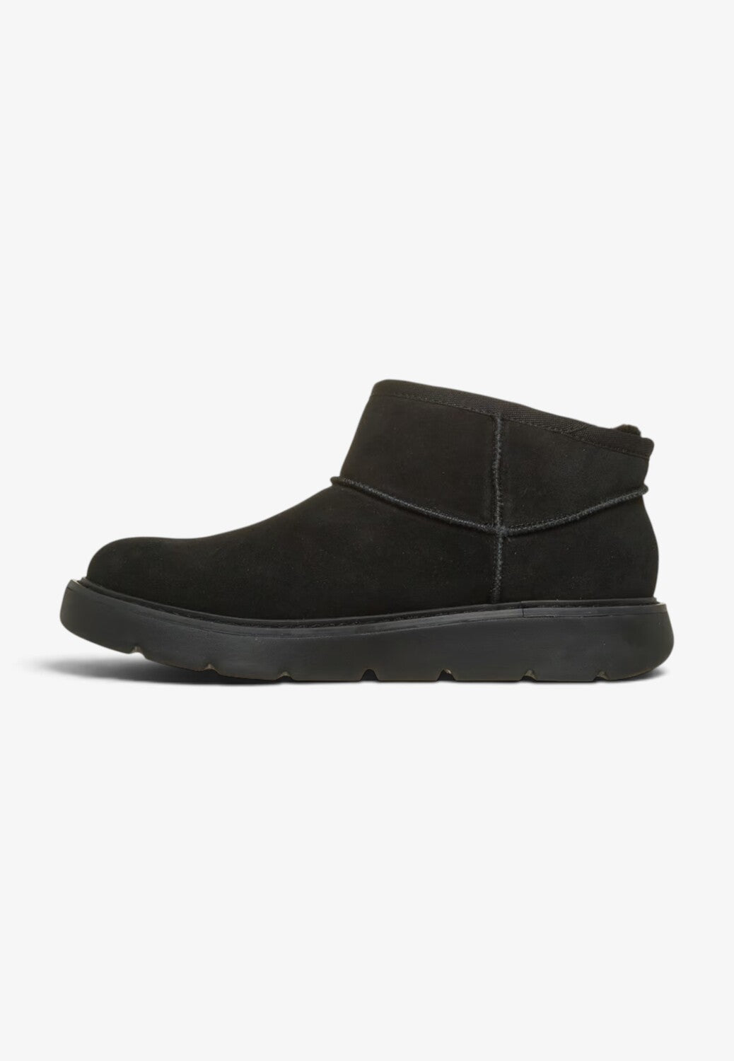 DAMES BOOTS+KORT LAARS-Zwart suède