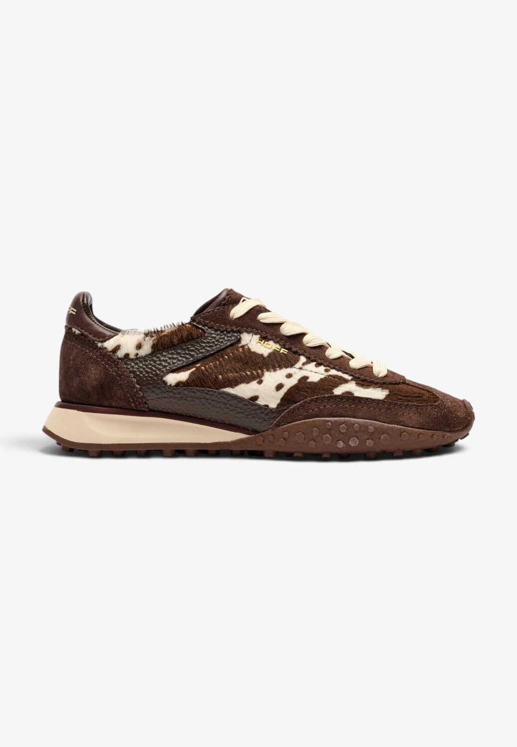 DAMES SPORTIEVE VETERSCHO-Bruin combi kleur