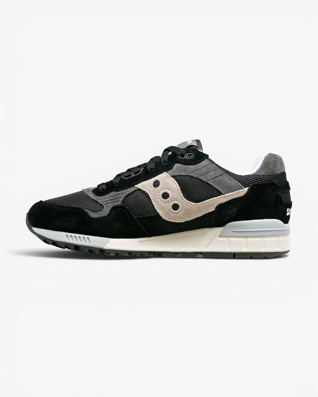 Heren veterschoenen-Zwart suède