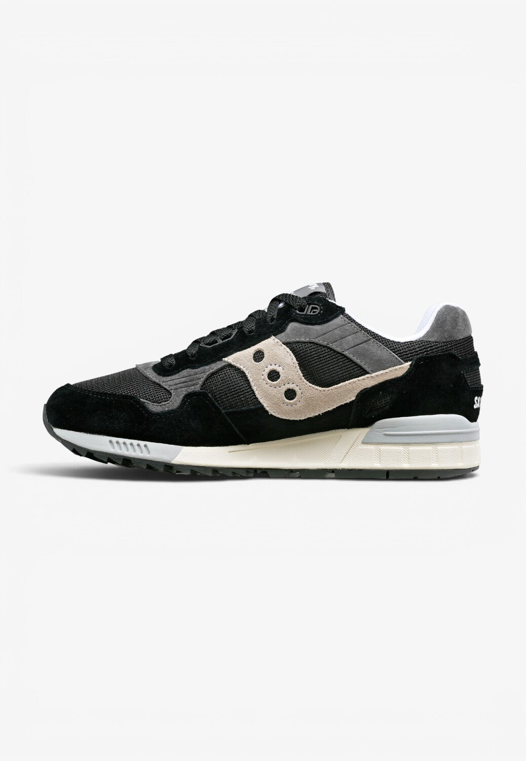 Heren veterschoenen-Zwart suède