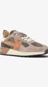 Heren veterschoenen-Beige combi kleur