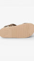 DAMES OPEN SCHOENEN-Bruin suède