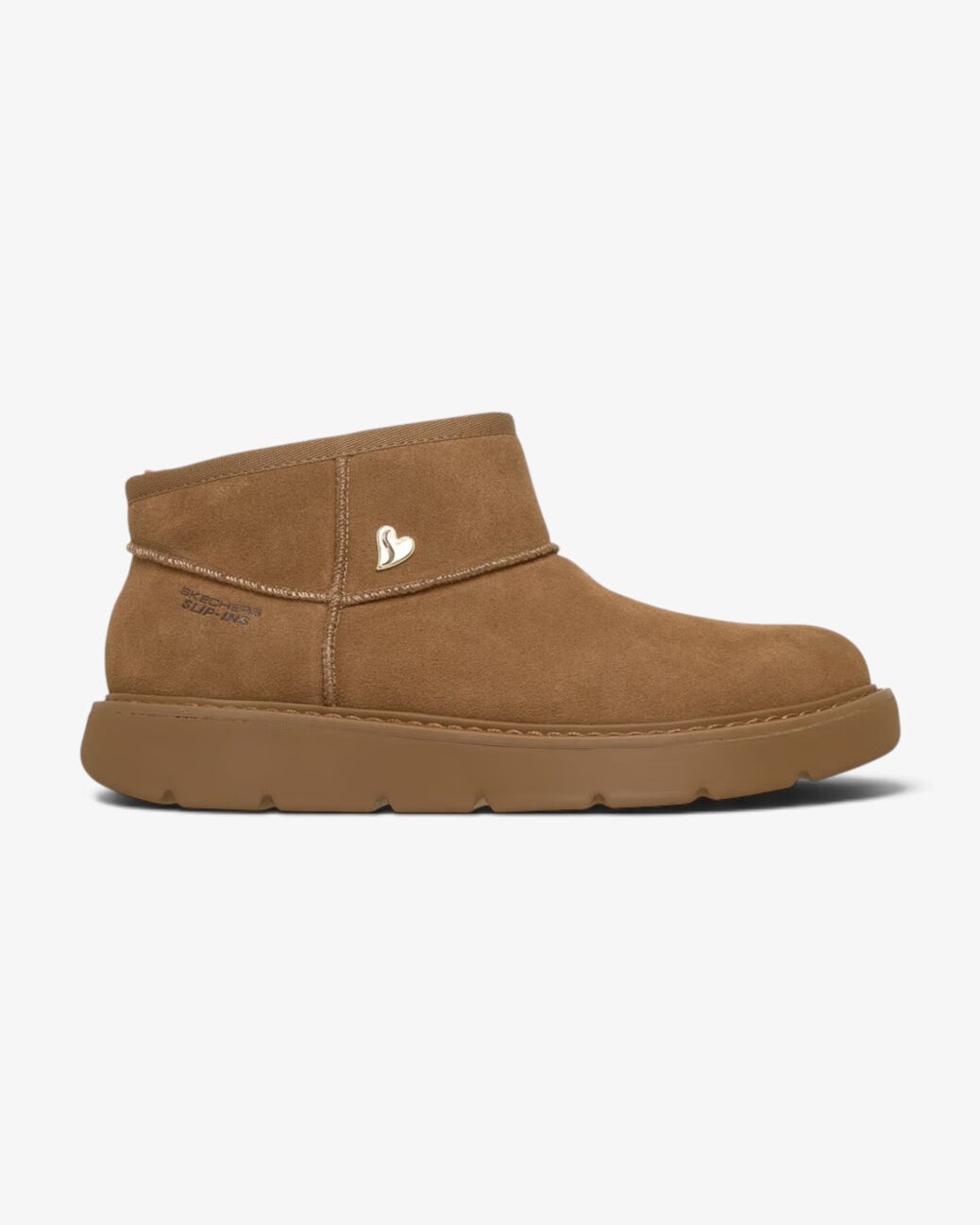 DAMES BOOTS+KORT LAARS-Bruin suède