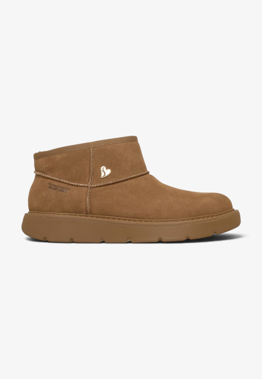 DAMES BOOTS+KORT LAARS-Bruin suède