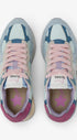 DAMES SPORTIEVE VETERSCHO-Blauw combi kleur