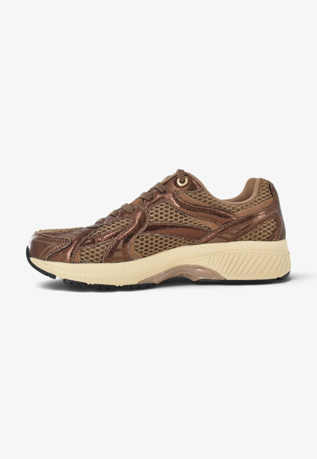 DAMES SPORTIEVE VETERSCHO-Brons combi kleur