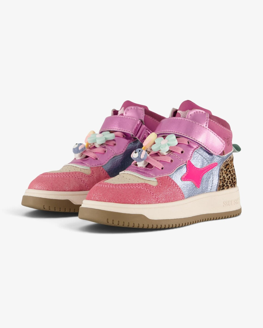Shoesme Sneakers NO25W100-E Roze - Afbeelding 2