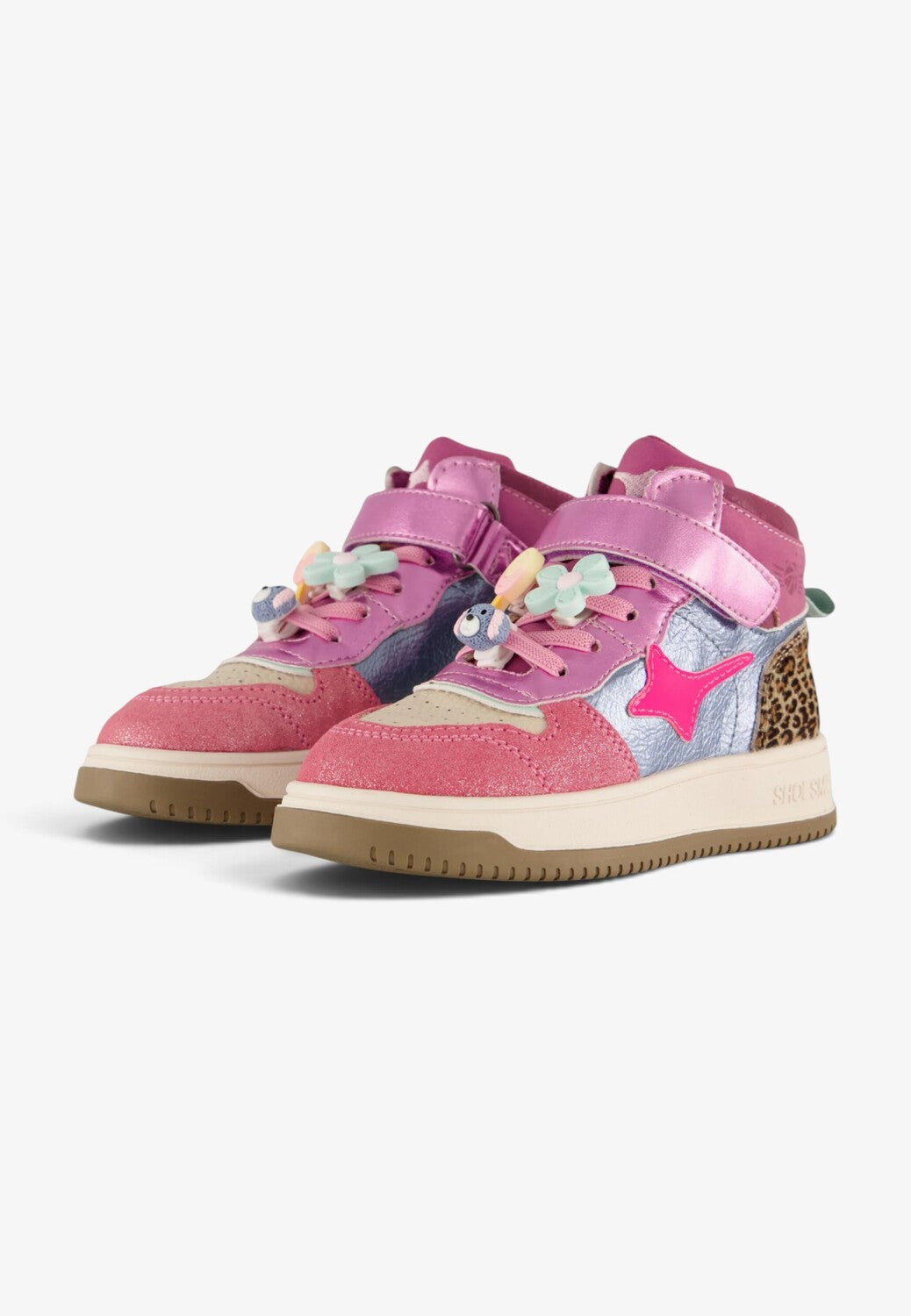 Shoesme Sneakers NO25W100-E Roze - Afbeelding 2