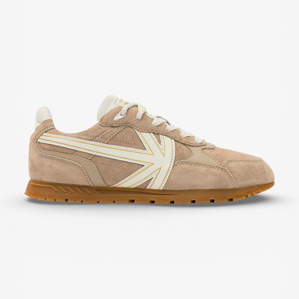 DAMES SPORTIEVE VETERSCHO-Beige suède/nubuck