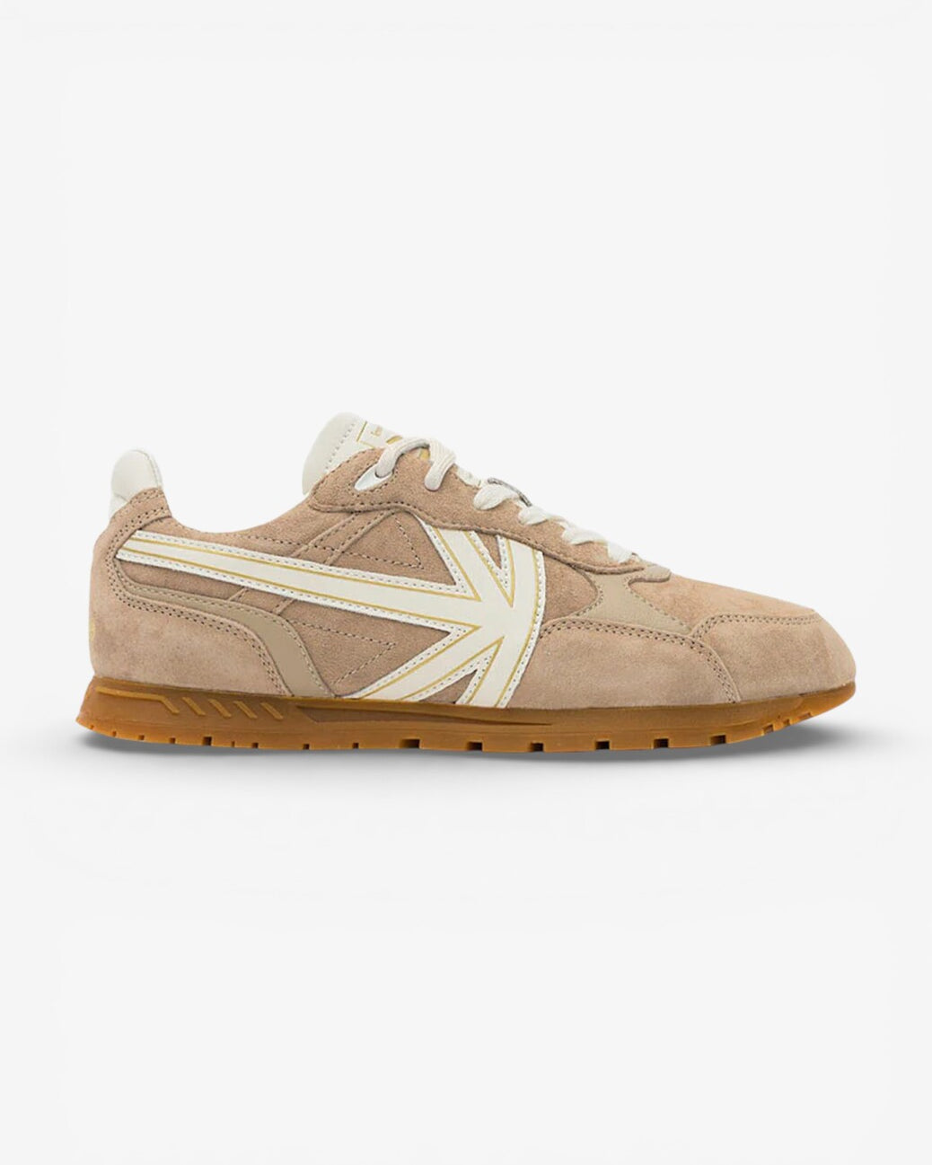 DAMES SPORTIEVE VETERSCHO-Beige suède/nubuck