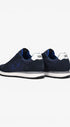 Heren veterschoenen-Blauw combi kleur