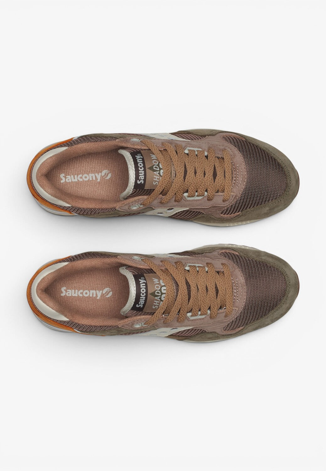 Heren veterschoenen-Groen combi kleur