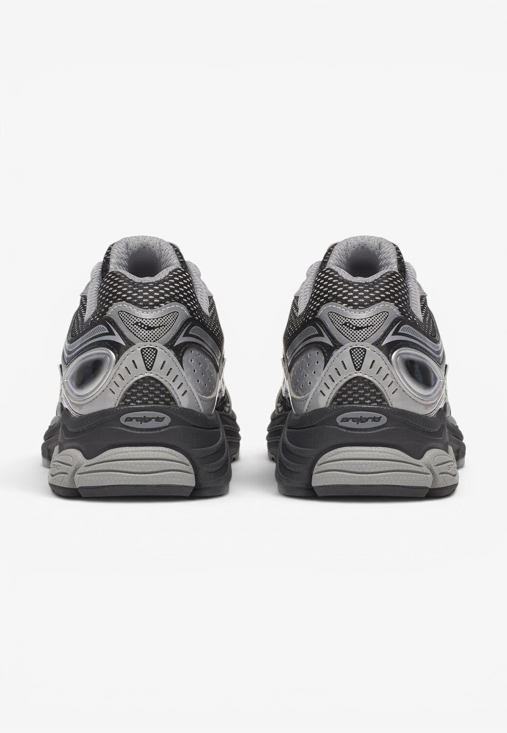 Heren veterschoenen-Zwart combi kleur