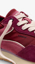 DAMES SPORTIEVE VETERSCHO-Rood suède/nubuck