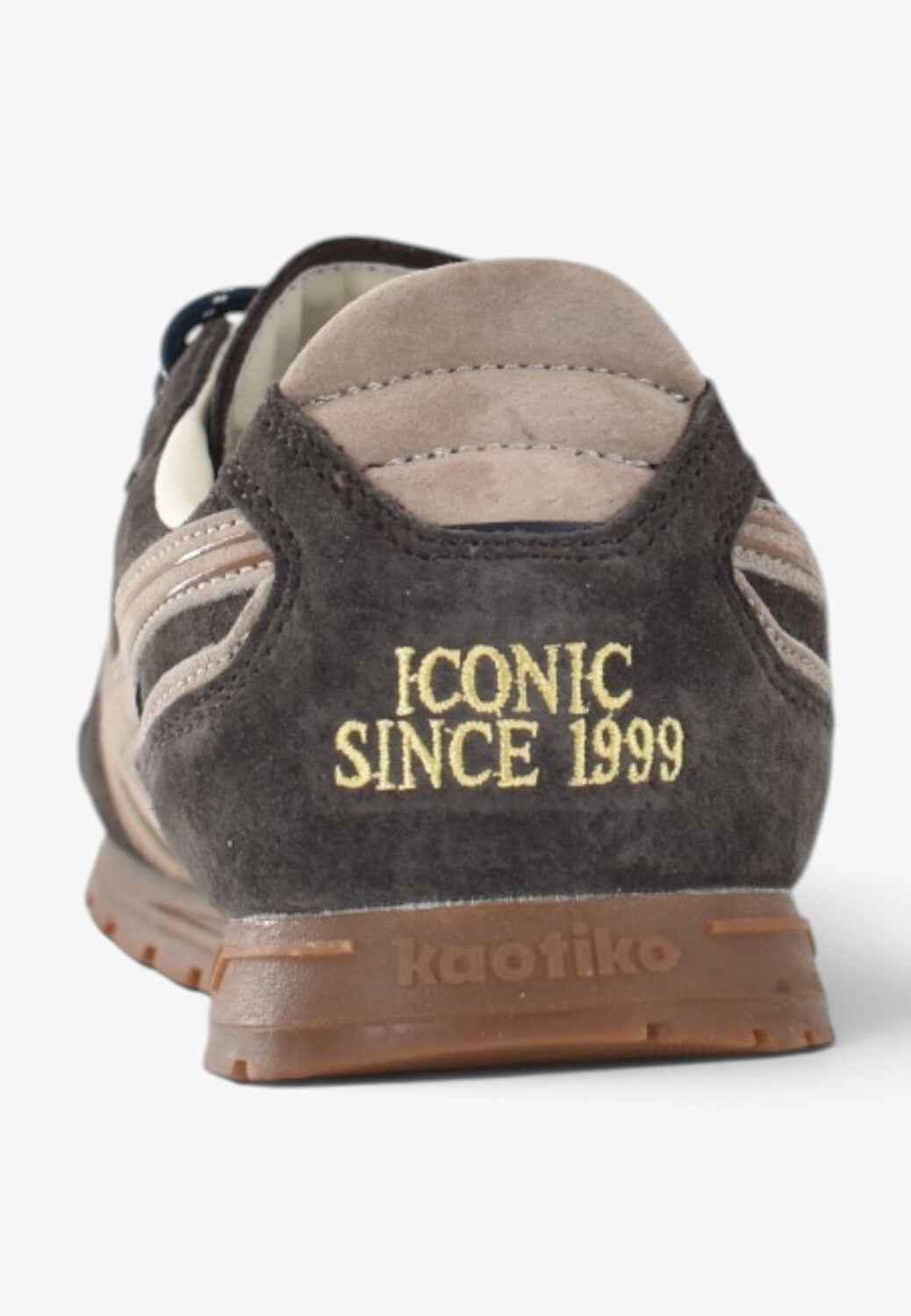 Heren veterschoenen-Bruin suède