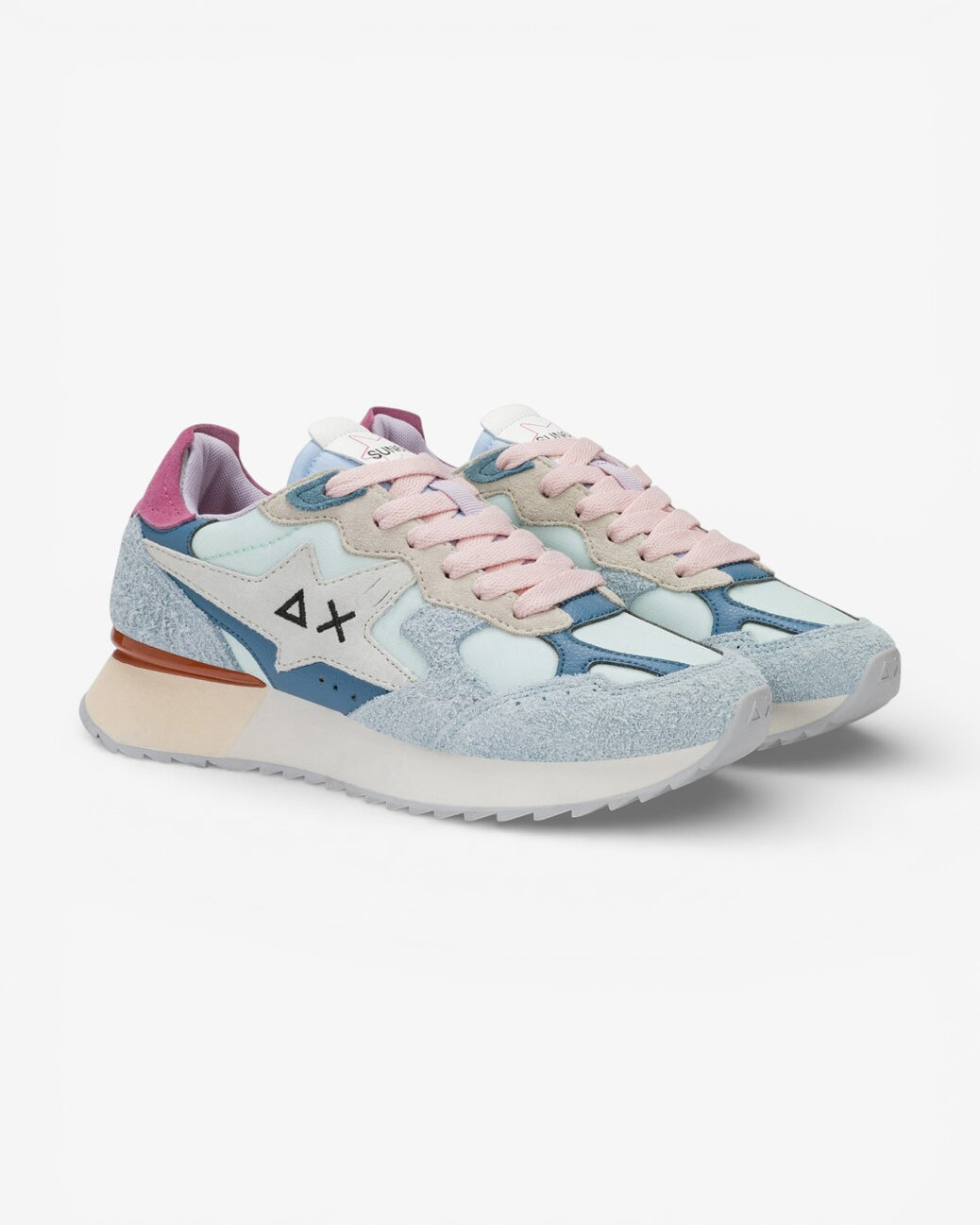 DAMES SPORTIEVE VETERSCHO-Blauw combi kleur