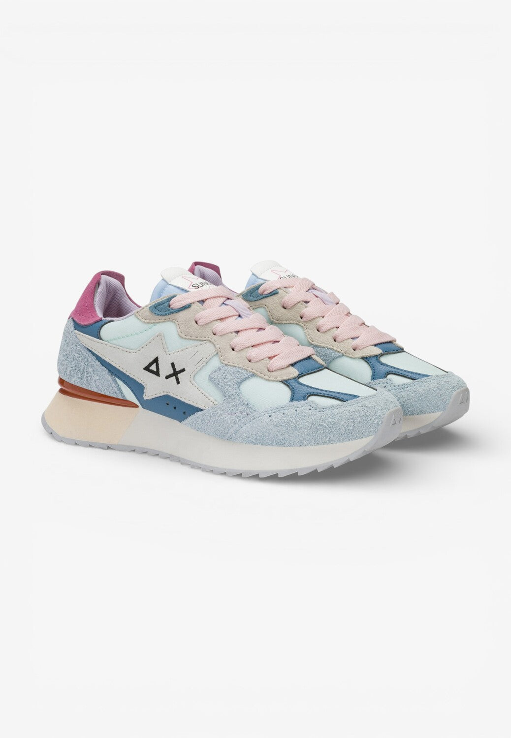DAMES SPORTIEVE VETERSCHO-Blauw combi kleur