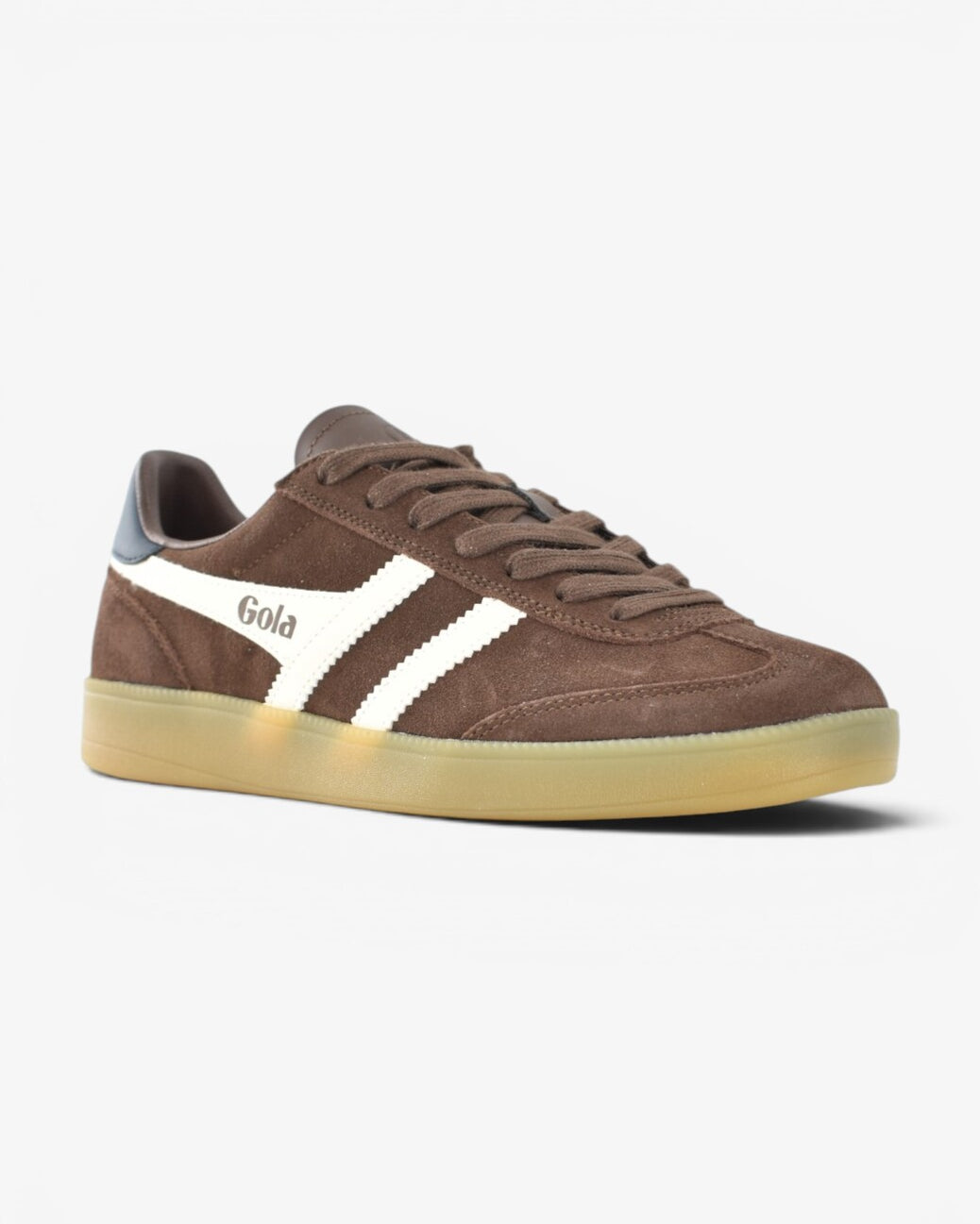 Heren veterschoenen-Bruin combi kleur