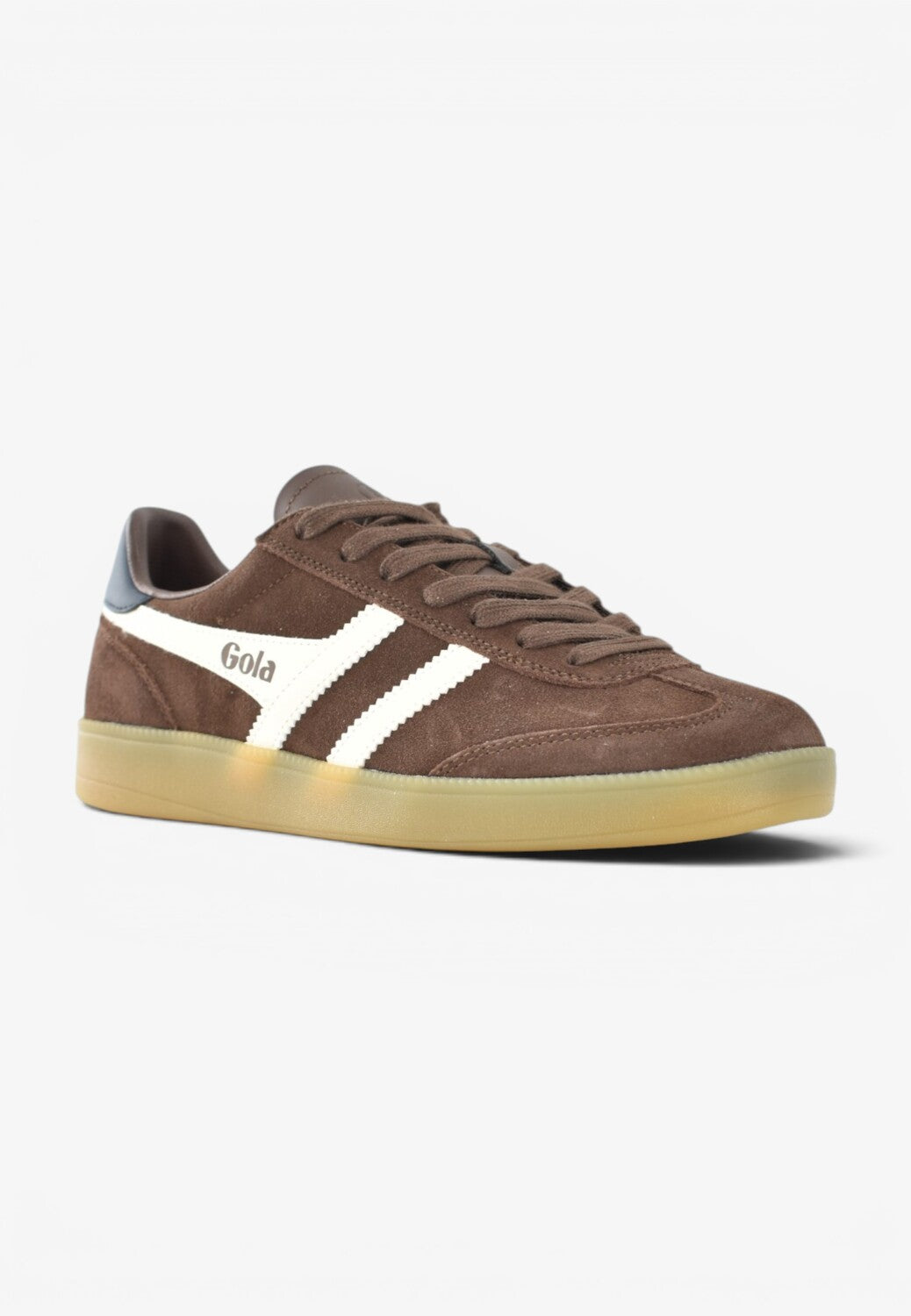 Heren veterschoenen-Bruin combi kleur