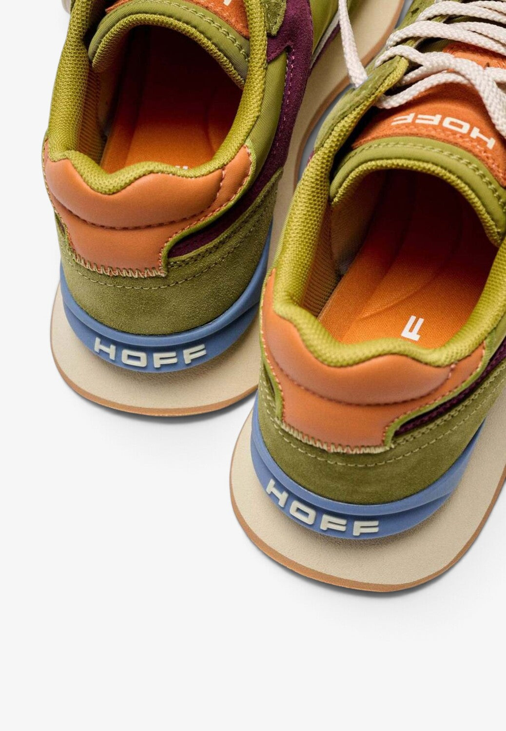 DAMES SPORTIEVE VETERSCHO-Groen suède/nubuck