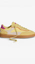 DAMES SPORTIEVE VETERSCHO-Geel suède/nubuck