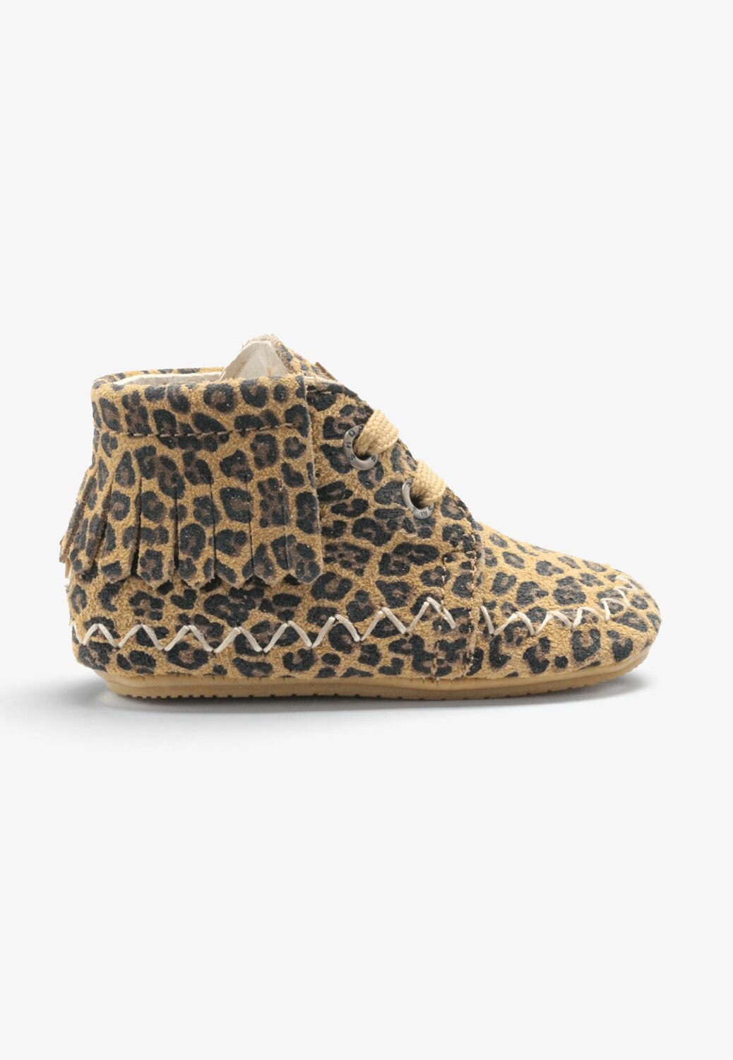Shoesme Veterschoentjes BABY-PROOF Bruin - Afbeelding 1