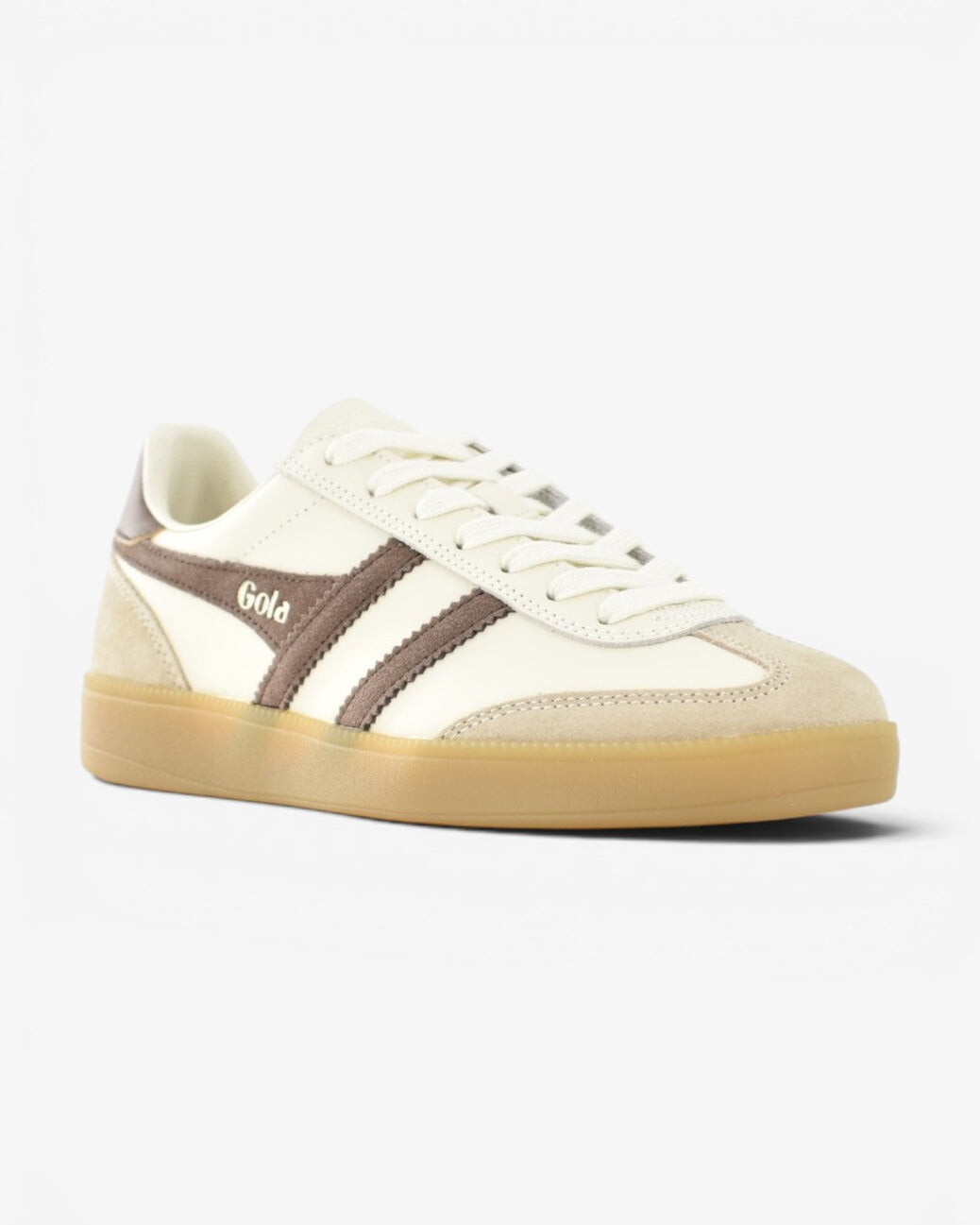 Heren veterschoenen-Beige combi kleur