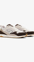 Heren veterschoenen-Beige combi kleur
