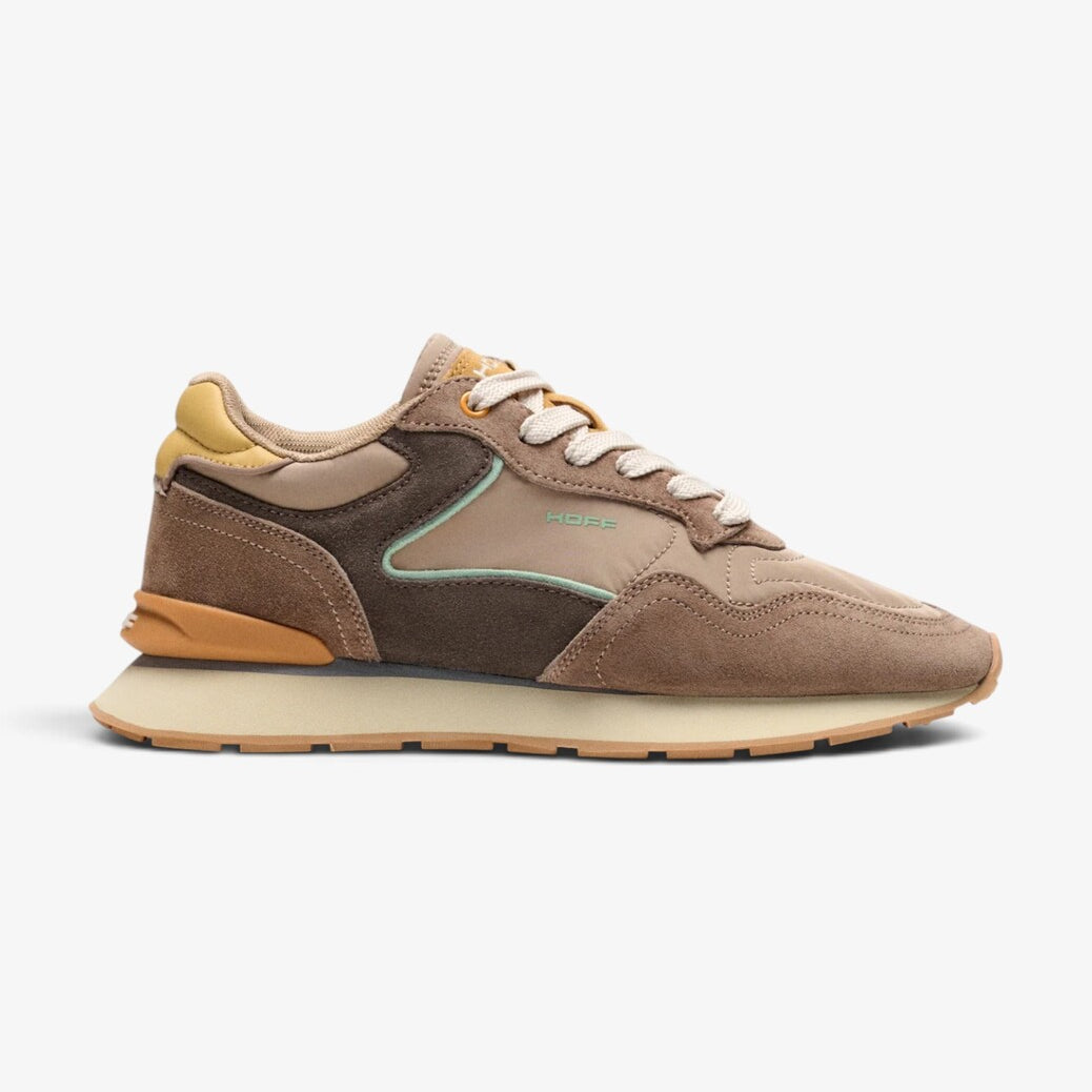 DAMES SPORTIEVE VETERSCHO-Beige suède/nubuck