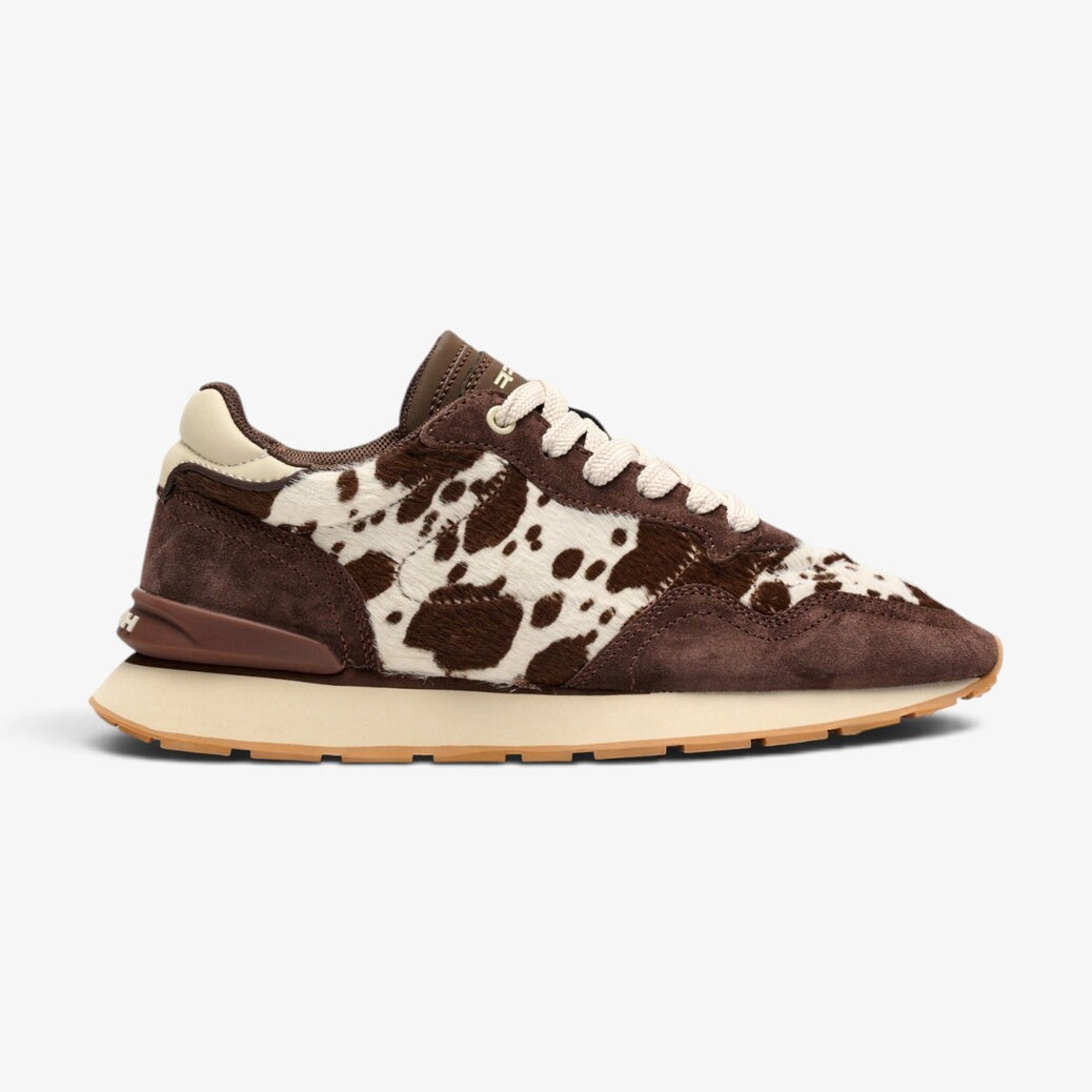 DAMES SPORTIEVE VETERSCHO-Bruin combi kleur