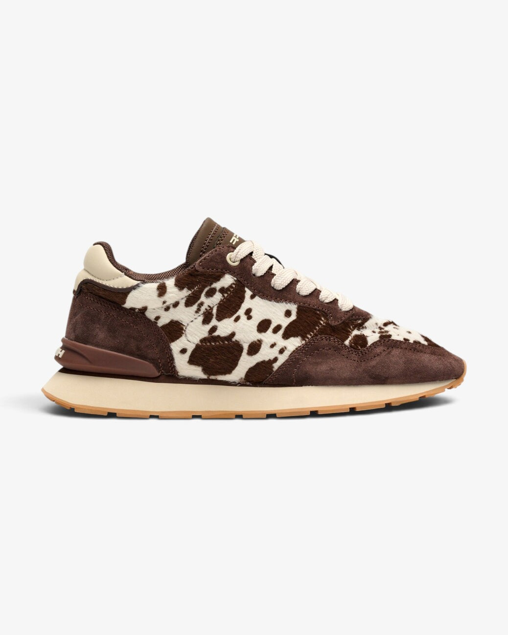DAMES SPORTIEVE VETERSCHO-Bruin combi kleur
