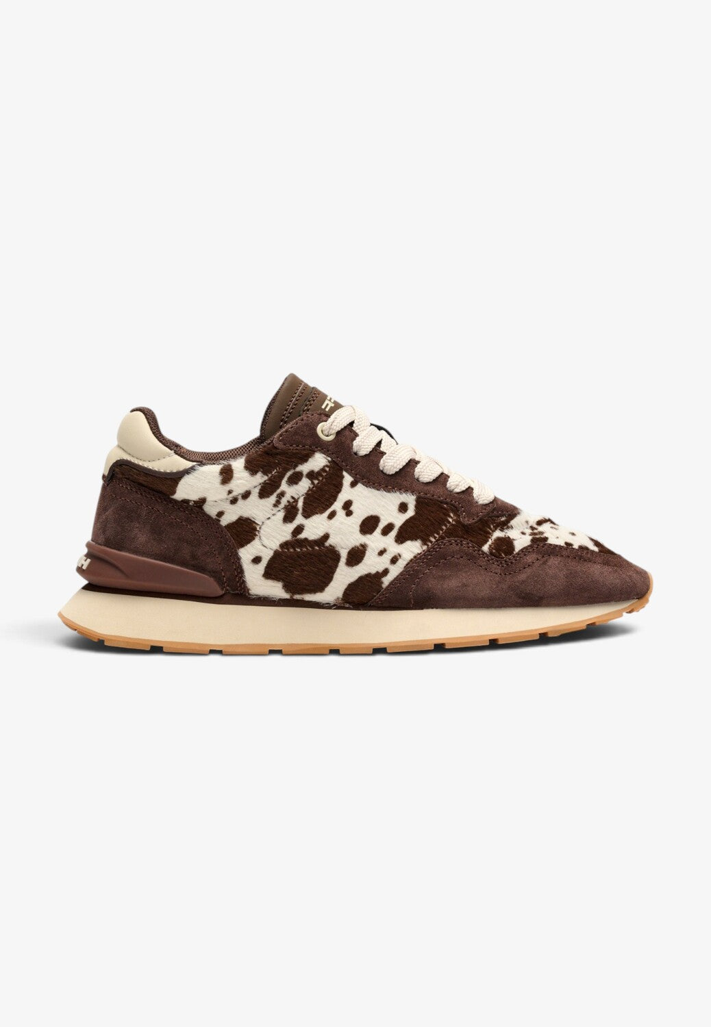 DAMES SPORTIEVE VETERSCHO-Bruin combi kleur