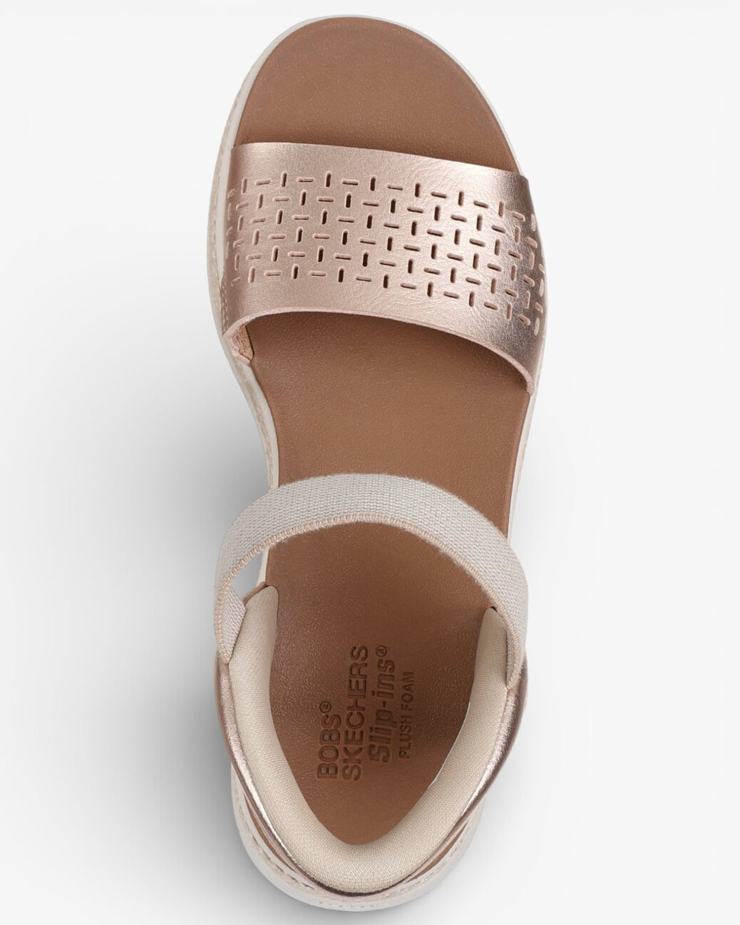 DAMES OPEN SCHOENEN-Goud leer