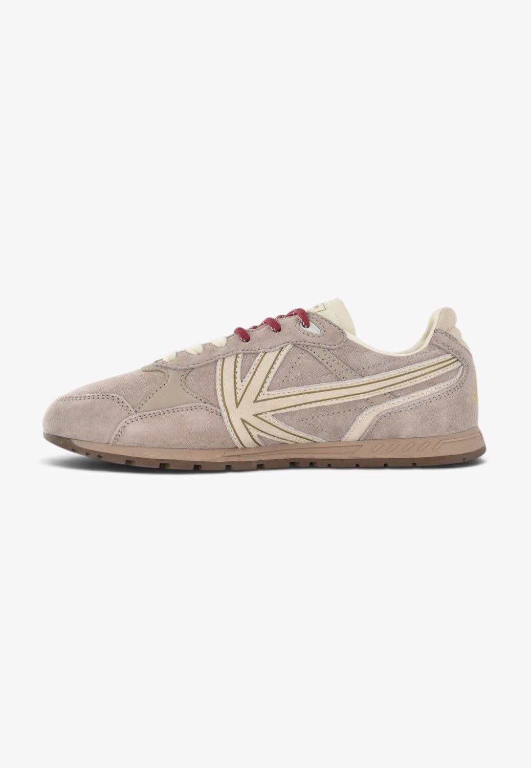 DAMES SPORTIEVE VETERSCHO-Beige suède/nubuck