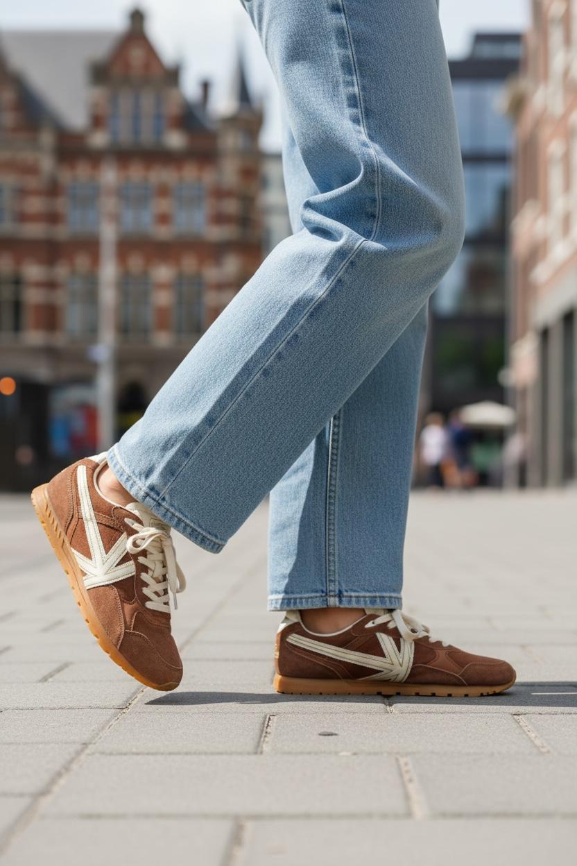 Maruti Sneakers Novi Leather Beige - Online Bestellen – Nova Shoes