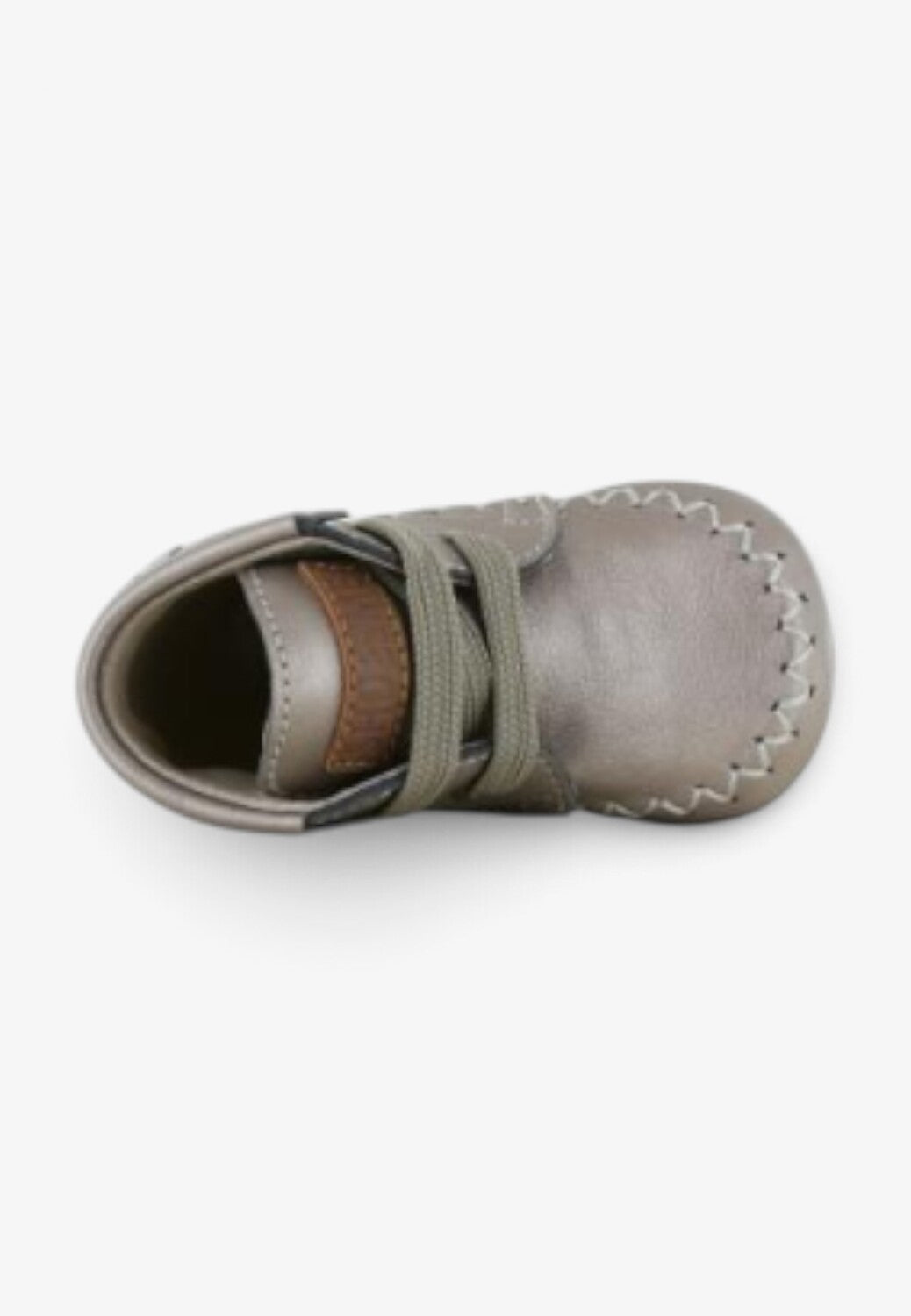 Shoesme Veterschoentjes BABY-PROOF Brons - Afbeelding 3