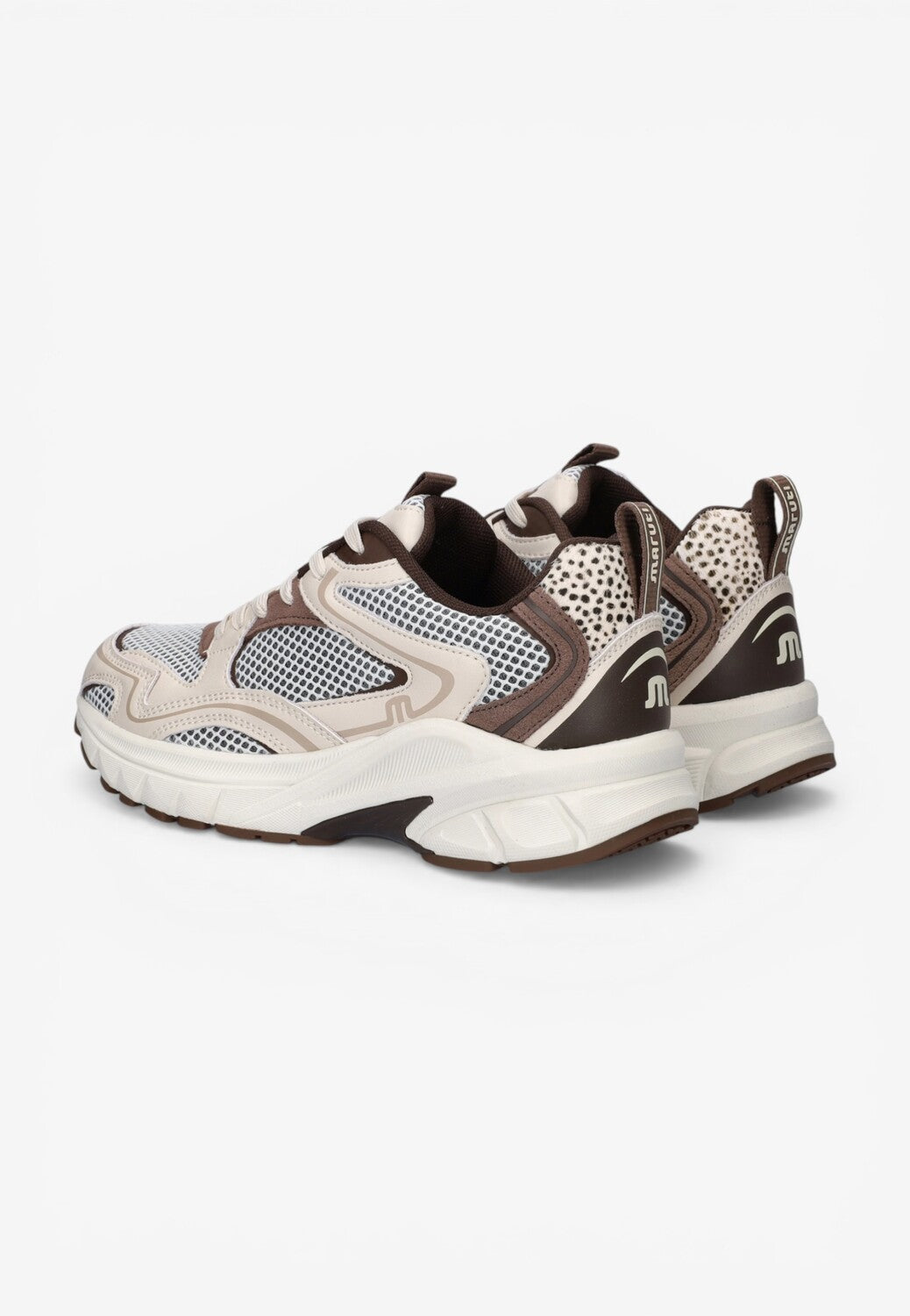 DAMES SPORTIEVE VETERSCHO-Beige combi kleur