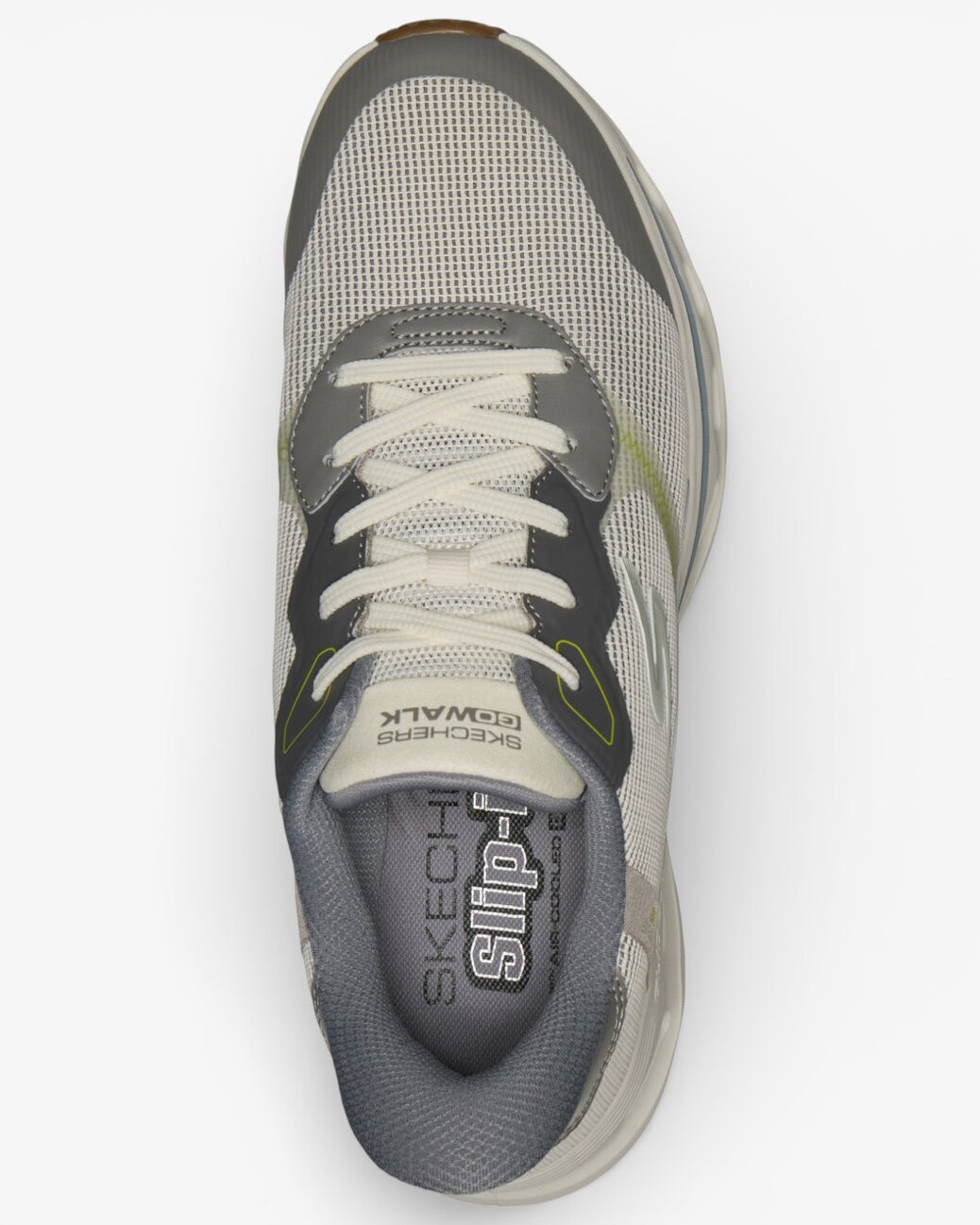 Heren veterschoenen-Groen combi kleur