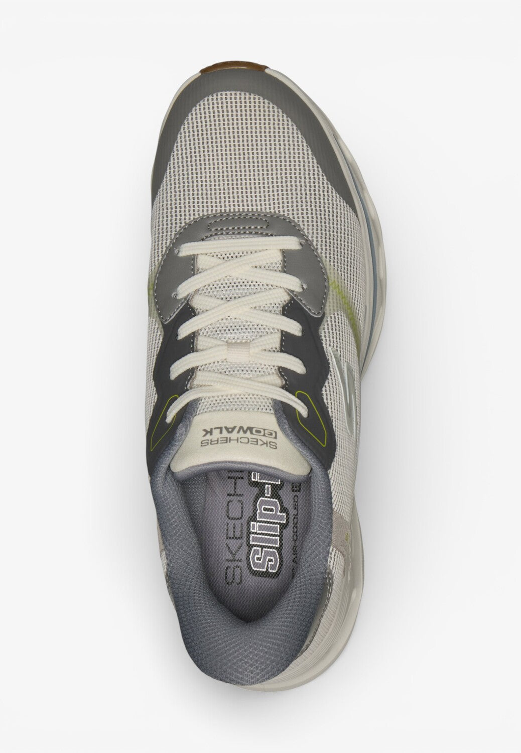 Heren veterschoenen-Groen combi kleur