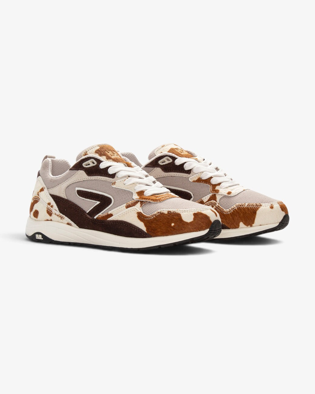 DAMES SPORTIEVE VETERSCHO-Bruin combi kleur