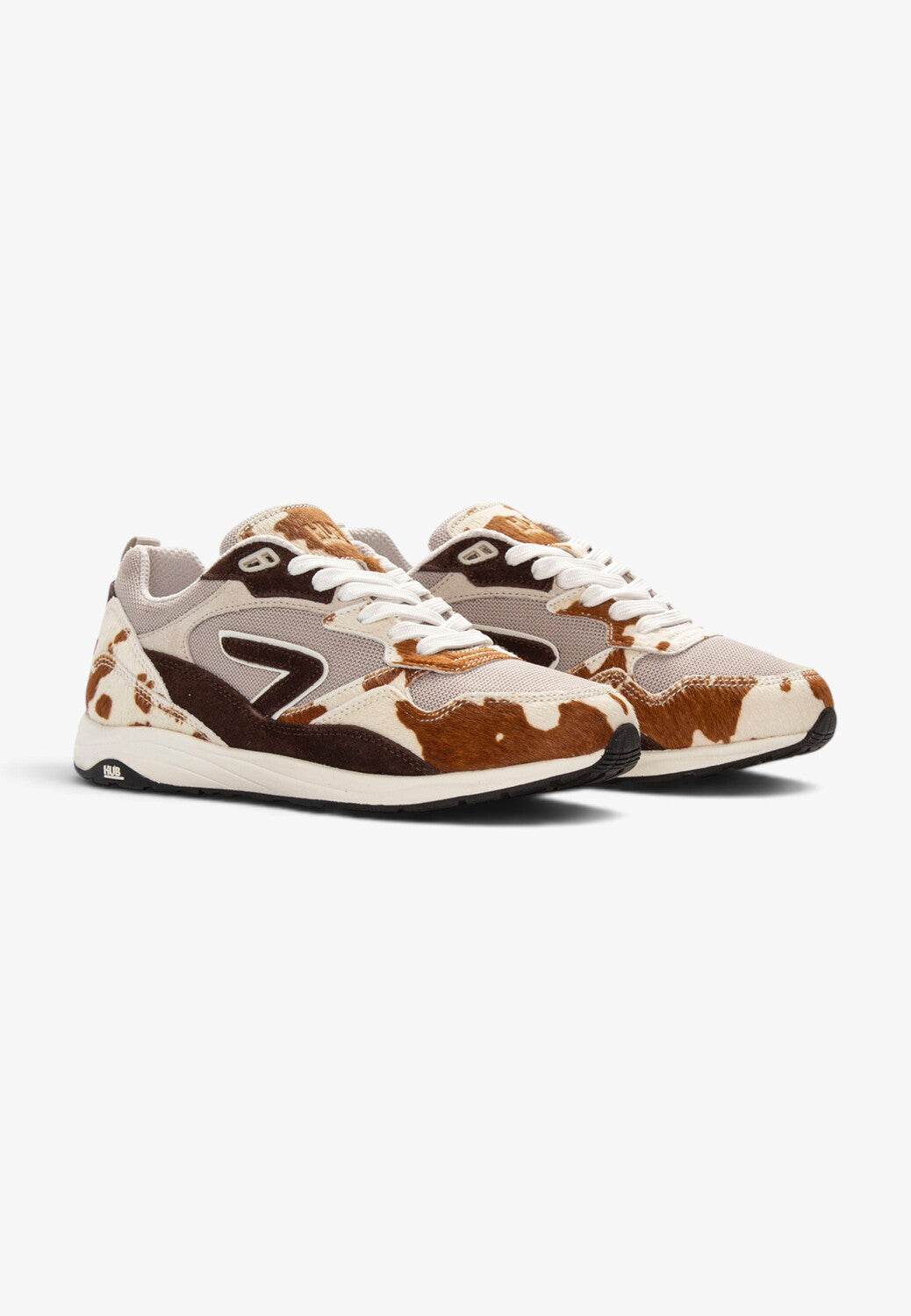 DAMES SPORTIEVE VETERSCHO-Bruin combi kleur