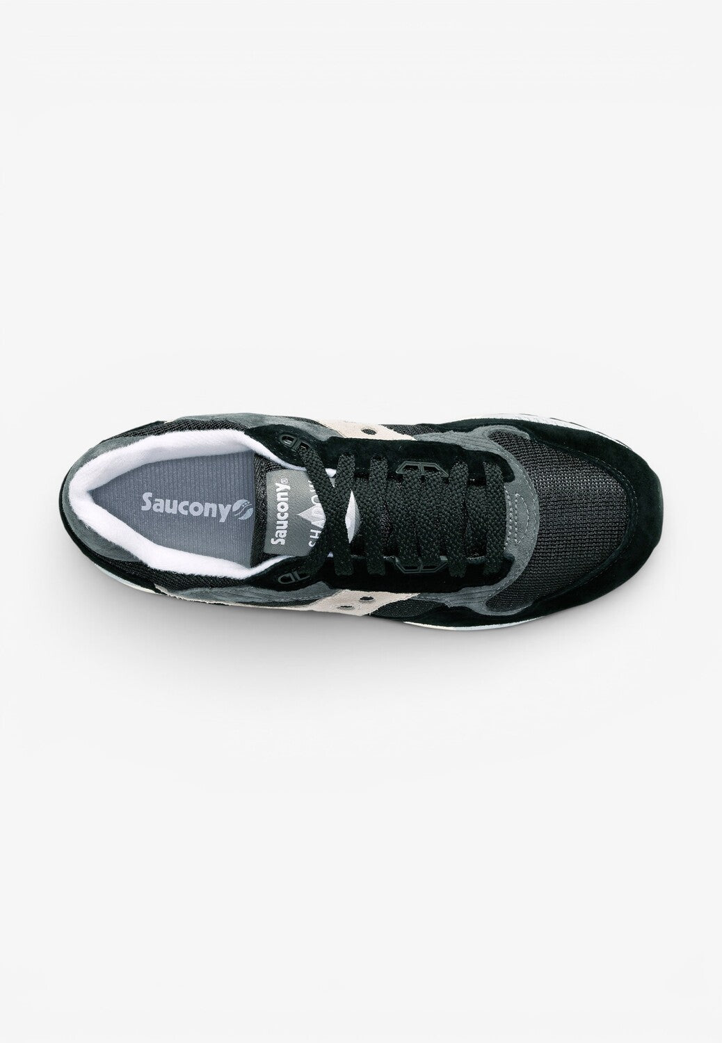 Heren veterschoenen-Zwart suède