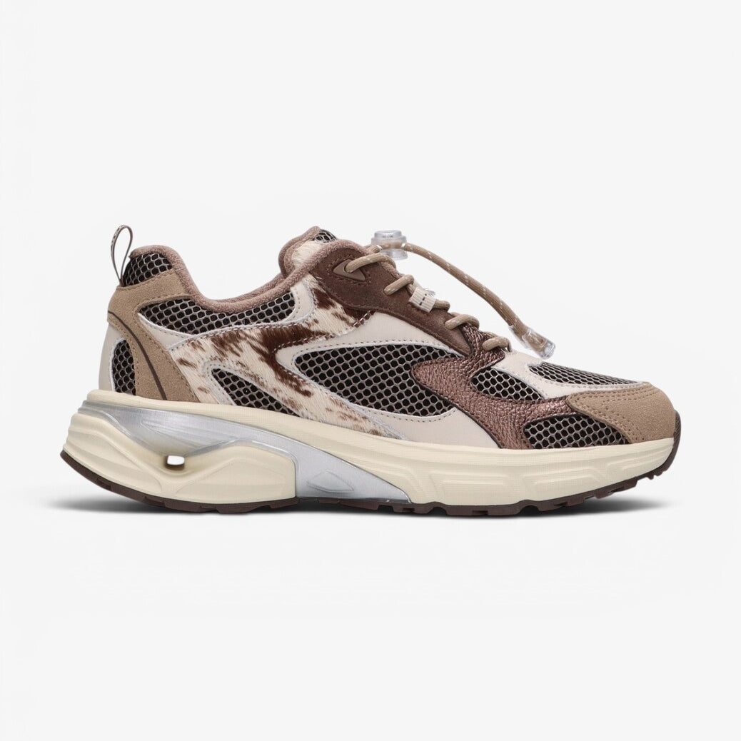 DAMES SPORTIEVE VETERSCHO-Brons combi kleur